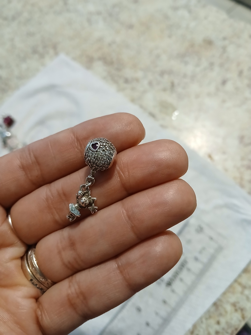 Disney Pandora Dangle Charm Minie